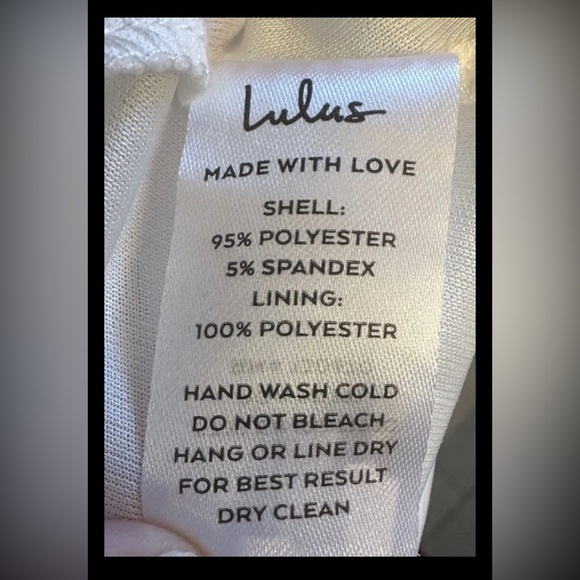 Lulus Dress White Infinite Glory Maxi Strappy V Neck Wedding Boho Women’s Sz L - Picture 10 of 10